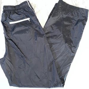 Nike Black Windbreaker Track Pants Size XS
